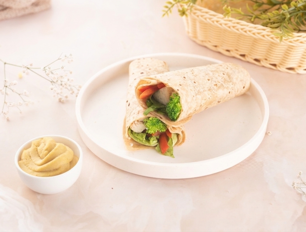 Hummus & Chicken Wrap